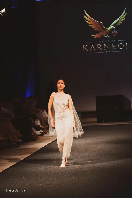 House of Karneol, 7 August 2026, show 2, Runway. Frame OJ-BCS