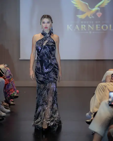 House of Karneol, 9 August 2026, show 5, Runway. Frame JMSFDY