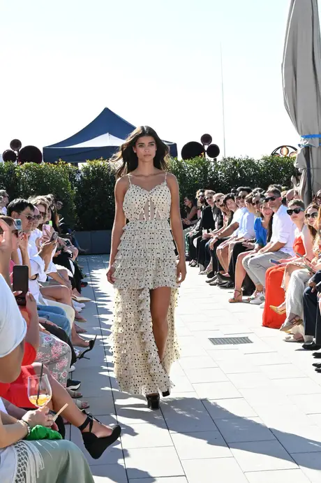 Runway, 8 August 2026. Frame AJ_NE7